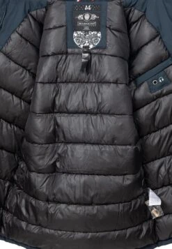 Marikoo Karmaa - Cappotto Invernale - Blue -Moda Cappotti Donna 8838c993f2c64bc29d34a9c2196bf5c3