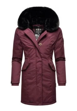 Marikoo Karambaa - Cappotto Invernale - Dark Red Melange