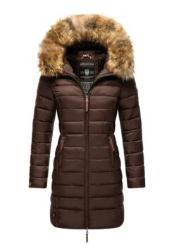 Marikoo SteppCappotto InvernaleDark Choco Donna Cappotti M5M21U001-O13 -Moda Cappotti Donna 8c84cbfec930462899e20b1862a7ea42