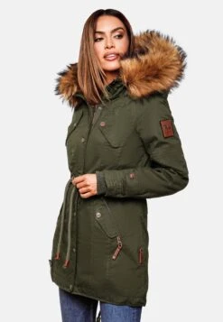 Marikoo Viva- Cappotto Invernale - Green -Moda Cappotti Donna 8d1893a97afa46d6a380e2140cec6e67