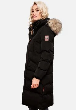 Marikoo Cappotto Invernale - Black -Moda Cappotti Donna 921ea417f44e4378b9e03f1cd9ab4d72