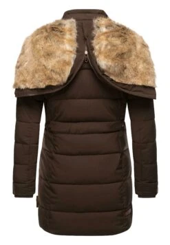 Marikoo LieblingsCappotto InvernaleDark Brown Donna Cappotti M5M21U00F-O11 -Moda Cappotti Donna 9703f33afb164686af12fa2500debcbc