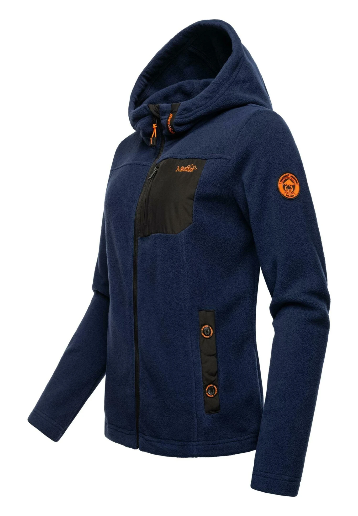 Marikoo Mount Iwaki - Giacca In Pile - Dark Blue 2 Marikoo Mount Iwaki - Giacca In Pile - Dark Blue - immagine 2