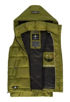 Marikoo ZarinaaSmanicatoMoss Green Donna Giacche E Blazer M5M21U012-M11 -Moda Cappotti Donna a3a6938564c0460e99b8c744f86849bb