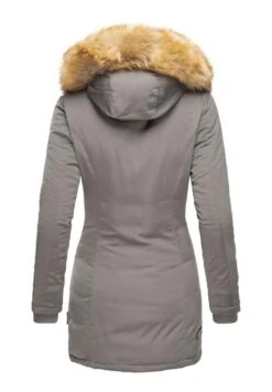 Marikoo Karmaa - Cappotto Invernale - Grey -Moda Cappotti Donna a3ed868a0dc6400aa504f6a942b39350