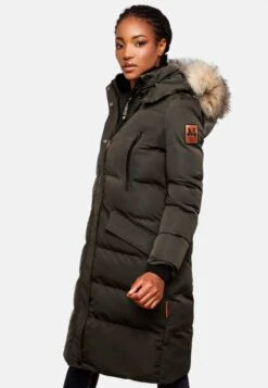 Marikoo Cappotto InvernaleDark Grey Donna Cappotti M5M21U017-C11 -Moda Cappotti Donna a548db81355a4a4baa1c3a622449fff5