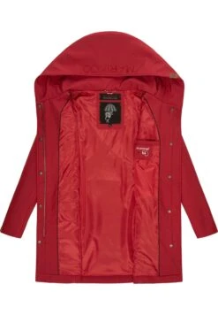 Marikoo Mayleen - Impermeabile - Dark Red -Moda Cappotti Donna ae27e687febe45c6afb5bac5e2e41687