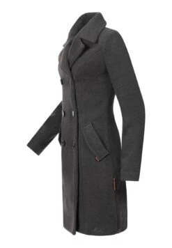 Marikoo Nanakoo - Cappotto Classico - Anthracite -Moda Cappotti Donna aea87817954f4aeab1efd83e192b9f92