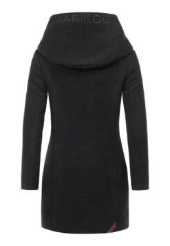 Marikoo Cappotto CortoSchwarz Donna Cappotti M5M21U00Q-Q11 -Moda Cappotti Donna b2c58301328b4d8d84e651fc7db2c4d6