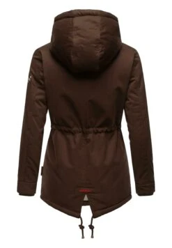 Marikoo Manolya - Cappotto Invernale - Dark Choco -Moda Cappotti Donna b4e78ce329fd43c79e18f5662ffb976b
