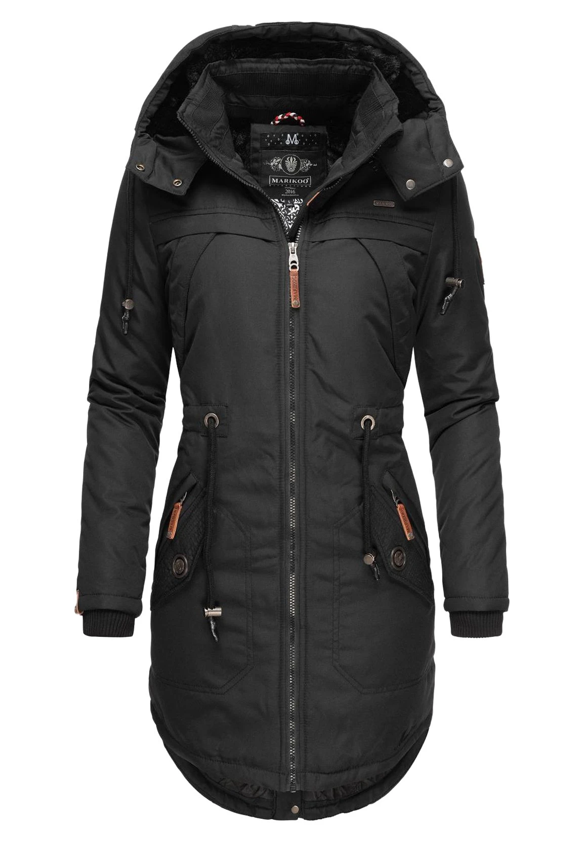 Marikoo Kamii - Cappotto Invernale - Black 1 Marikoo Kamii - Cappotto Invernale - Black