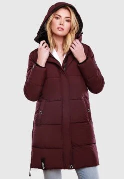 Marikoo StreliziaaCappotto InvernaleDark Red Melange Donna Cappotti M5M21U011-G12