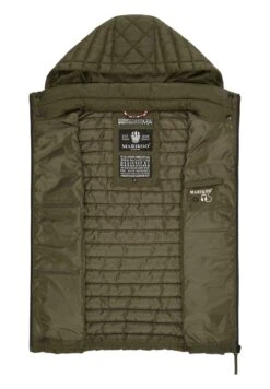 Marikoo HasenpfoteSmanicatoDark Olive Donna Giacche E Blazer M5M21U01B-N11 -Moda Cappotti Donna b9c39db8ffeb4aa9818cd78bcb0be3c7