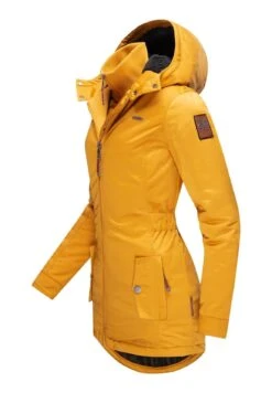 Marikoo Sanakoo - Cappotto Invernale - Yellow -Moda Cappotti Donna bb2fdeb9c08c42c5a385c2692a540265