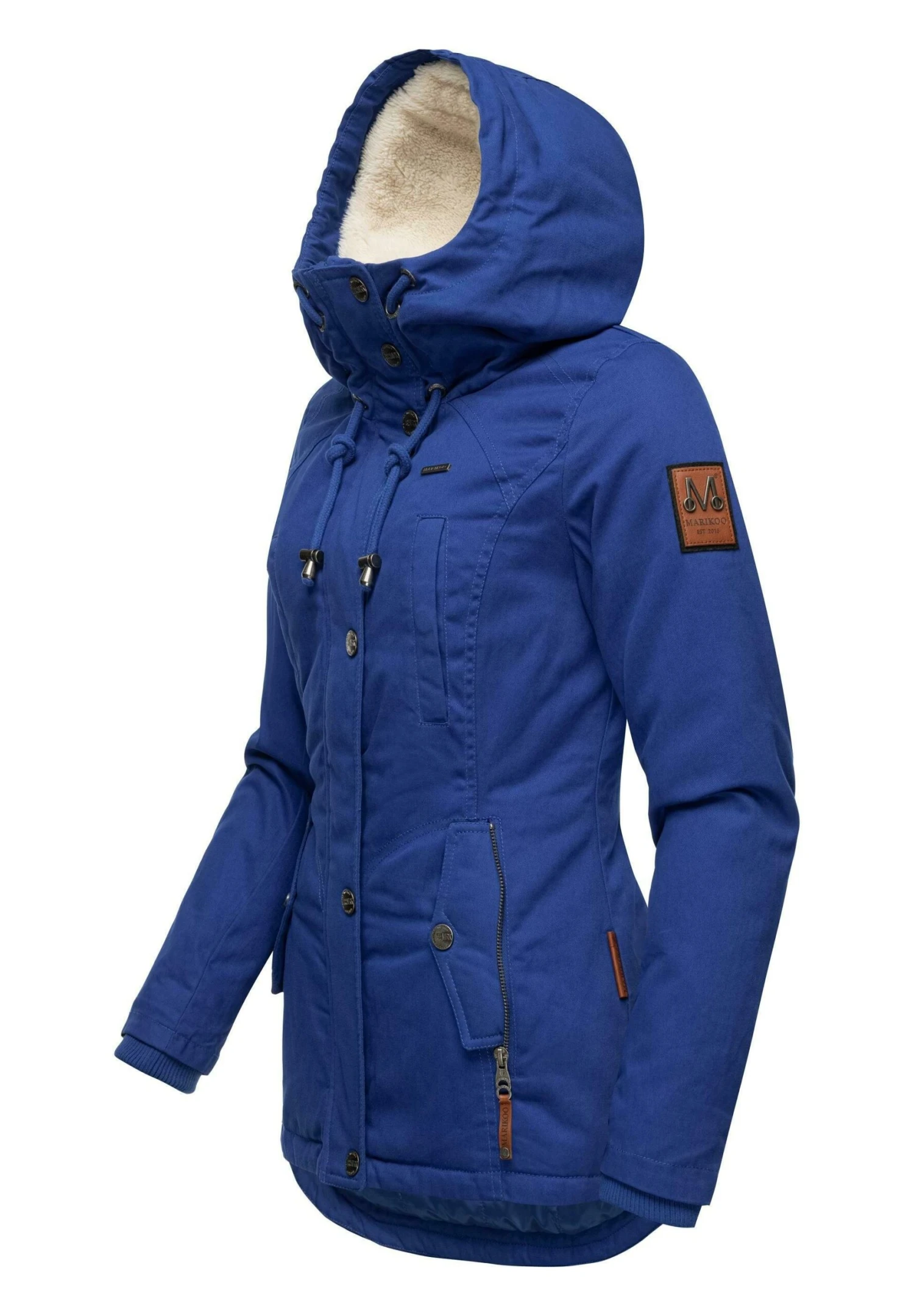 Marikoo BikooCappotto InvernaleStone Blue Denim Donna Cappotti M5M21U00J-K12 4 Marikoo BikooCappotto InvernaleStone Blue Denim Donna Cappotti M5M21U00J-K12 - immagine 4