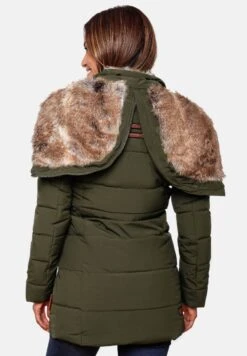 Marikoo Lieblings - Cappotto Invernale - Olive -Moda Cappotti Donna c858a100c2f8437985a089be0bf4f93e