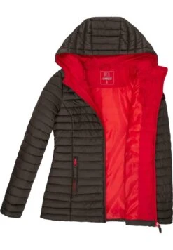 Marikoo Asraa - Giacca Da Mezza Stagione - Dark Blue -Moda Cappotti Donna c94e15950027494f977a5e91b322fdbf