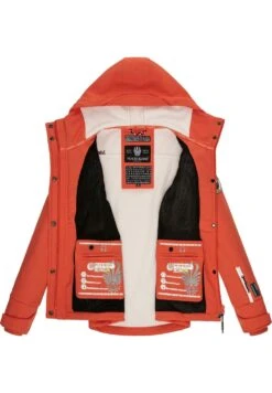 Marikoo Funktions - Giacca Outdoor - Orange -Moda Cappotti Donna d0673ca30bac4e82b9f86bc124d1c677