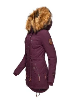 Marikoo Viva Cappotto InvernaleBurgundy Donna Cappotti M5M21U00N-G11 -Moda Cappotti Donna d702cc8410094d7d9fb3768f61112846
