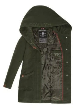 Marikoo Cappotto CortoForest Green Donna Cappotti M5M21U00Q-M11 -Moda Cappotti Donna d984e3f0b1d64578a8532aeaed3a2be7