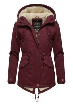 Marikoo ManolyaCappotto InvernaleDark Red Melange Donna Cappotti M5M21G007-G13