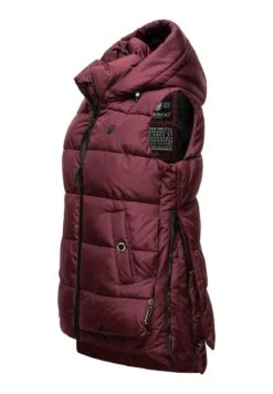 Marikoo Zarinaa - Smanicato - Wine -Moda Cappotti Donna e94aed6520934a05b0d840b465f01a6a