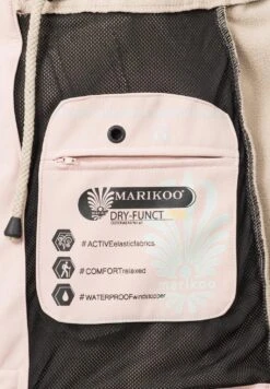 Marikoo ZimtzickeParkaPink Donna Giacche E Blazer M5M21U005-J11 -Moda Cappotti Donna eb498e419aba49e8b54d2e9adc440b6c