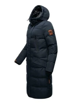 Marikoo Cappotto InvernaleDark Blue Donna Cappotti M5M21U017-K11 -Moda Cappotti Donna ec9a844fa34a42b9b180ea6a89a35d97