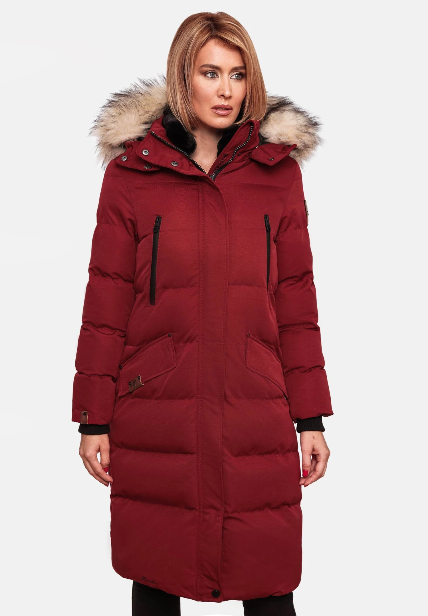 Marikoo Cappotto Invernale - Blood Red 1 Marikoo Cappotto Invernale - Blood Red