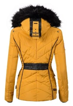 Marikoo Vanilla - Giacca Invernale - Yellow -Moda Cappotti Donna f01148f8df7c4dc297b4d7ec3c2cfb08