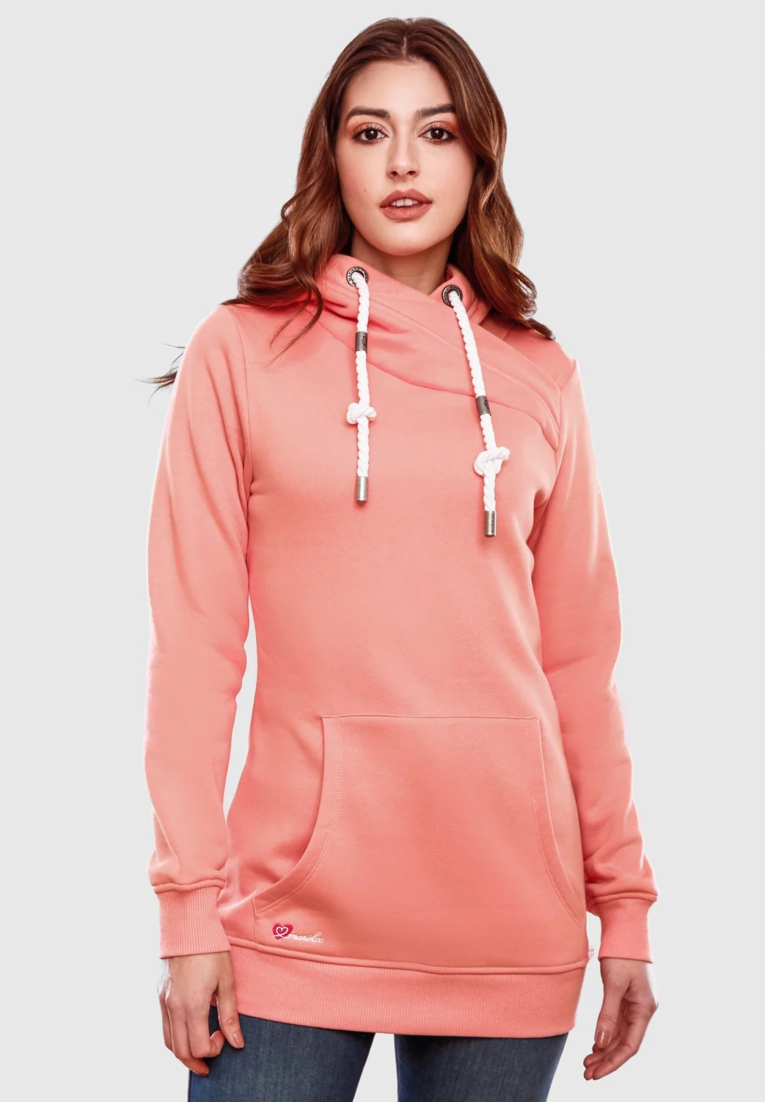 Marikoo IzuyaaFelpa Con CappuccioApricot Donna Felpe M5M21J002-H11