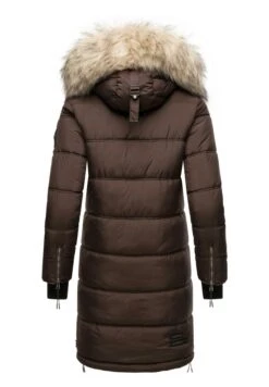 Marikoo ChaskaaCappotto InvernaleDark Choco Donna Cappotti M5M21U014-O13 -Moda Cappotti Donna f2fde45927a240ad84ce32090913a515