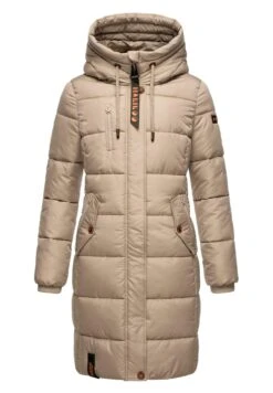 Marikoo YuikooCappotto InvernaleTaupe Donna Cappotti M5M21U01K-B11 -Moda Cappotti Donna f7a9fe797791420681e0eaad9af37860