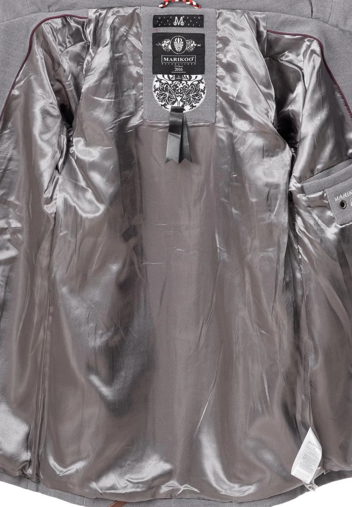 Marikoo Cappotto CortoGrey Donna Cappotti M5M21U00Q-C11 6 Marikoo Cappotto CortoGrey Donna Cappotti M5M21U00Q-C11 - immagine 6