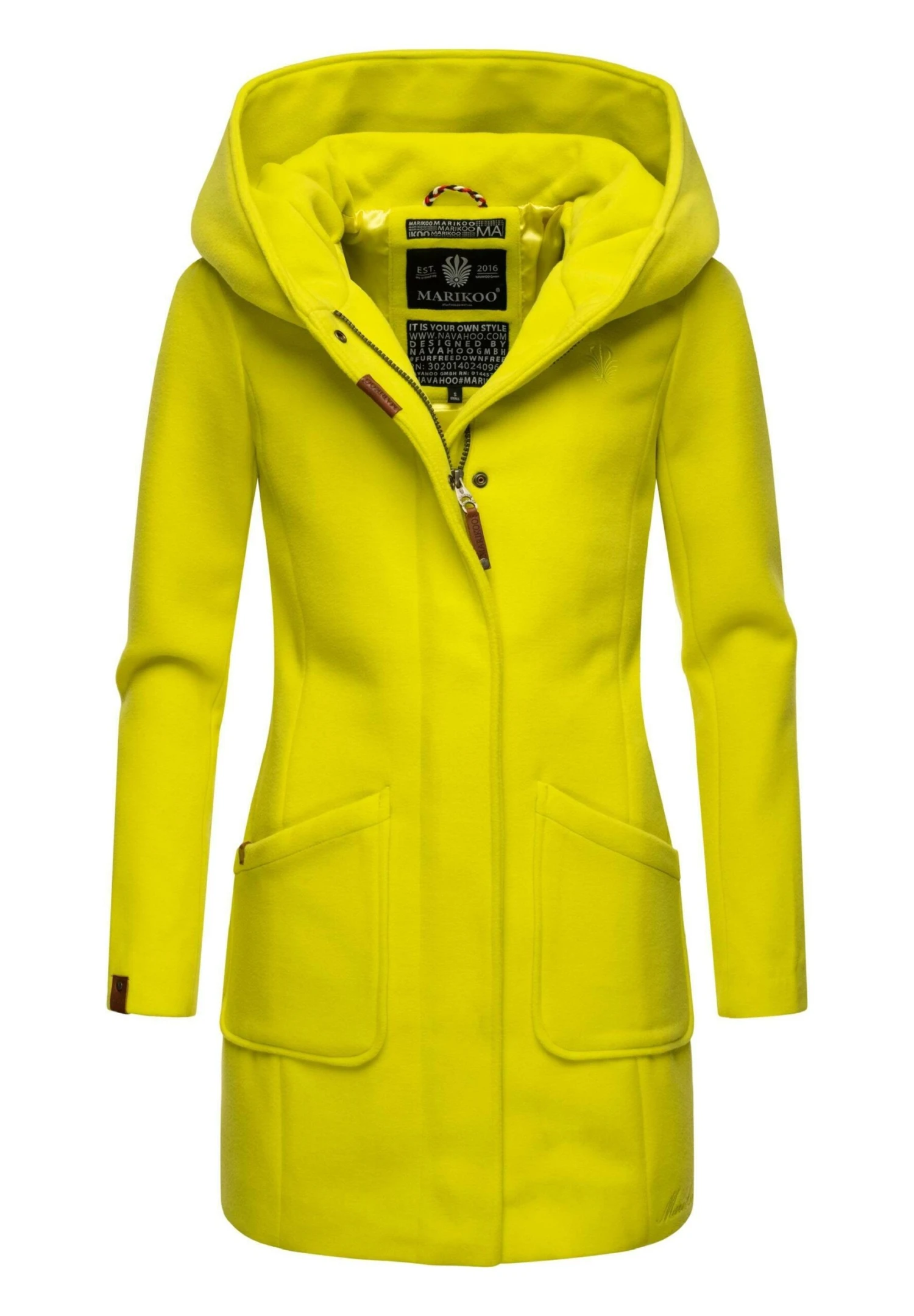 Marikoo Cappotto CortoLime Green Donna Cappotti M5M21U00Q-M13 1 Marikoo Cappotto CortoLime Green Donna Cappotti M5M21U00Q-M13
